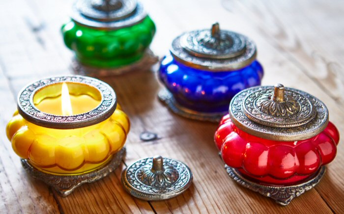 Moroccan Style Scented Candle